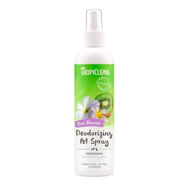 [15% OFF] Tropiclean Kiwi Blossom Deodorizing Pet Spray 8oz