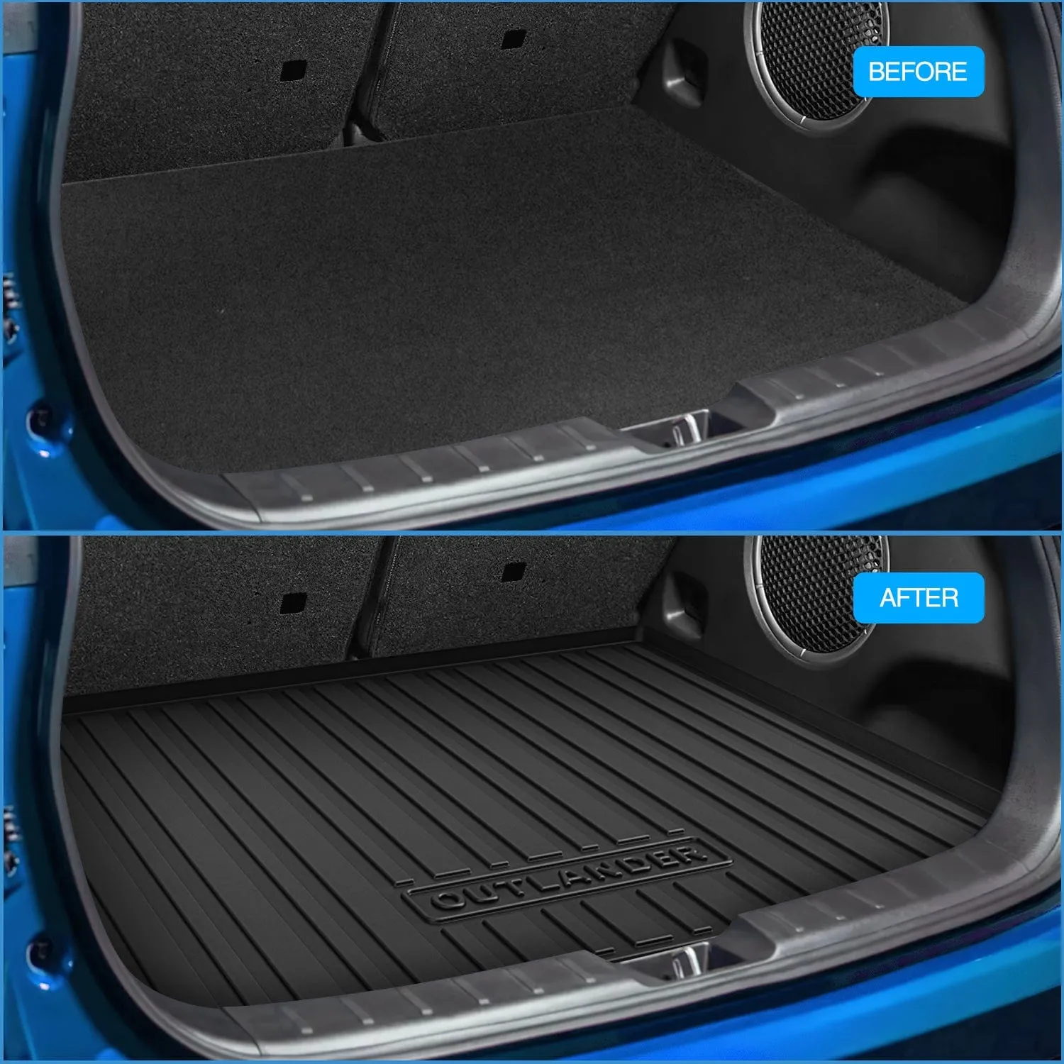 2022-2025 Mitsubishi Outlander (Not for PHEV or Sport Models) Cargo Mats
