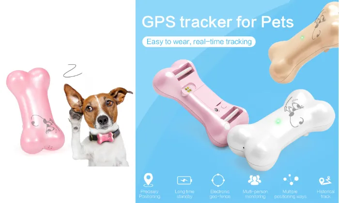 2G Smart GPS Pet Dog Tracker - Pink