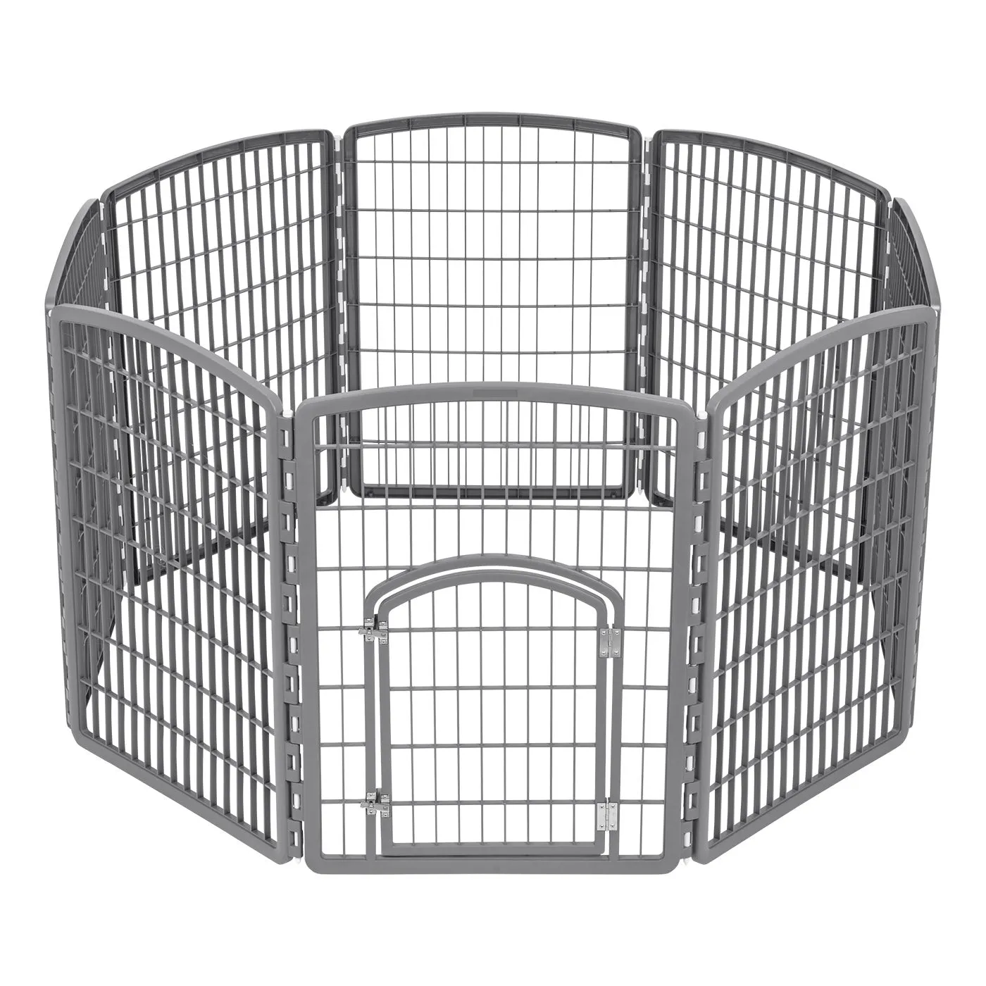 34" Exercise 8-Panel Pet Playpen with Door