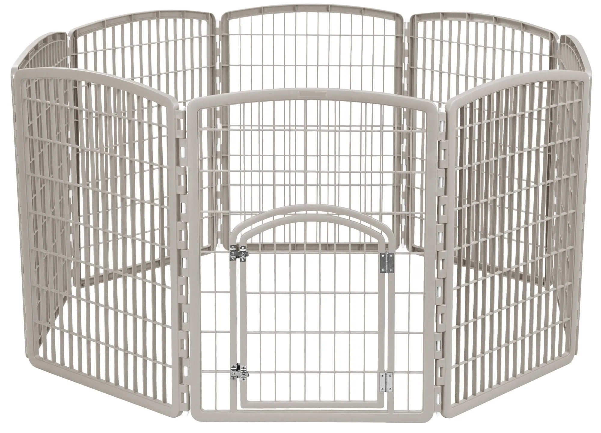 34" Exercise 8-Panel Pet Playpen with Door