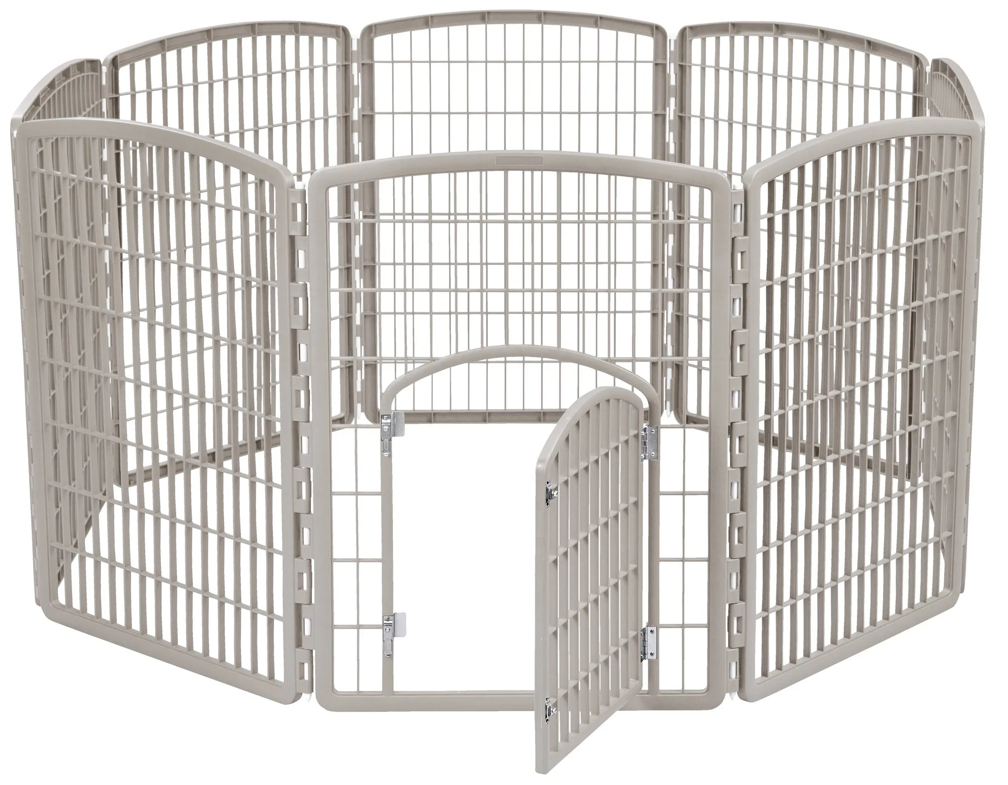 34" Exercise 8-Panel Pet Playpen with Door