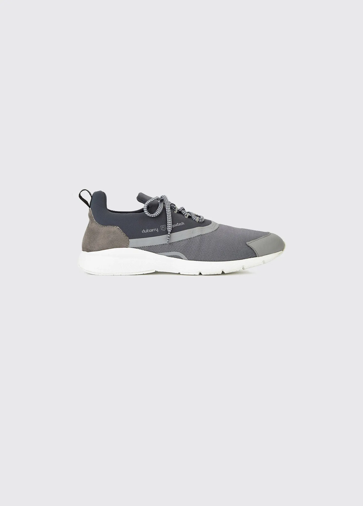 Antibes Mens Lightweight Sporty Trainer - Platinum