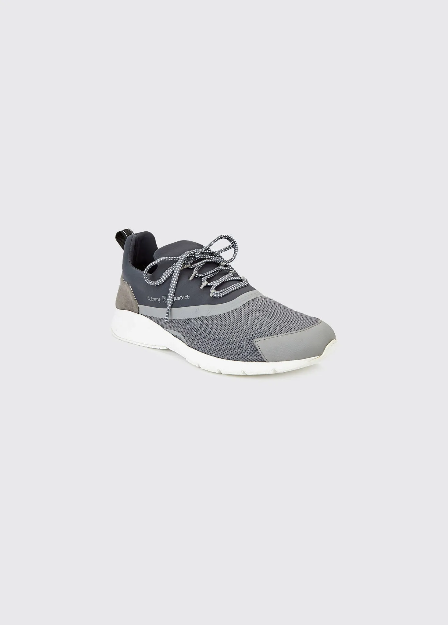 Antibes Mens Lightweight Sporty Trainer - Platinum
