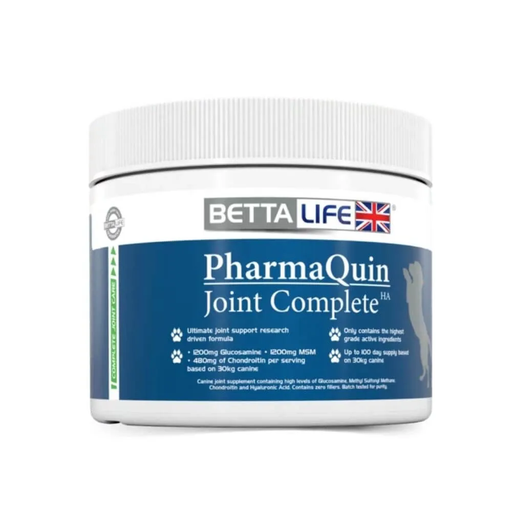 BETTALife Pharmaquin Joint Complete HA Canine 300g