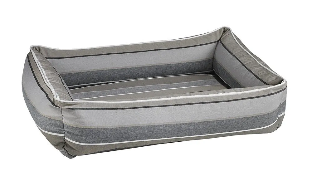 Bowsers Urban Lounger Dog Bed - Boardwalk Stripe