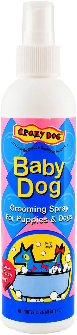 Crazy Dog Baby Dog Grooming Spray, 8 oz