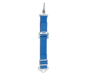 Crow 2" Latch & Link Adjustable Anti-Submarine Belt - Blue