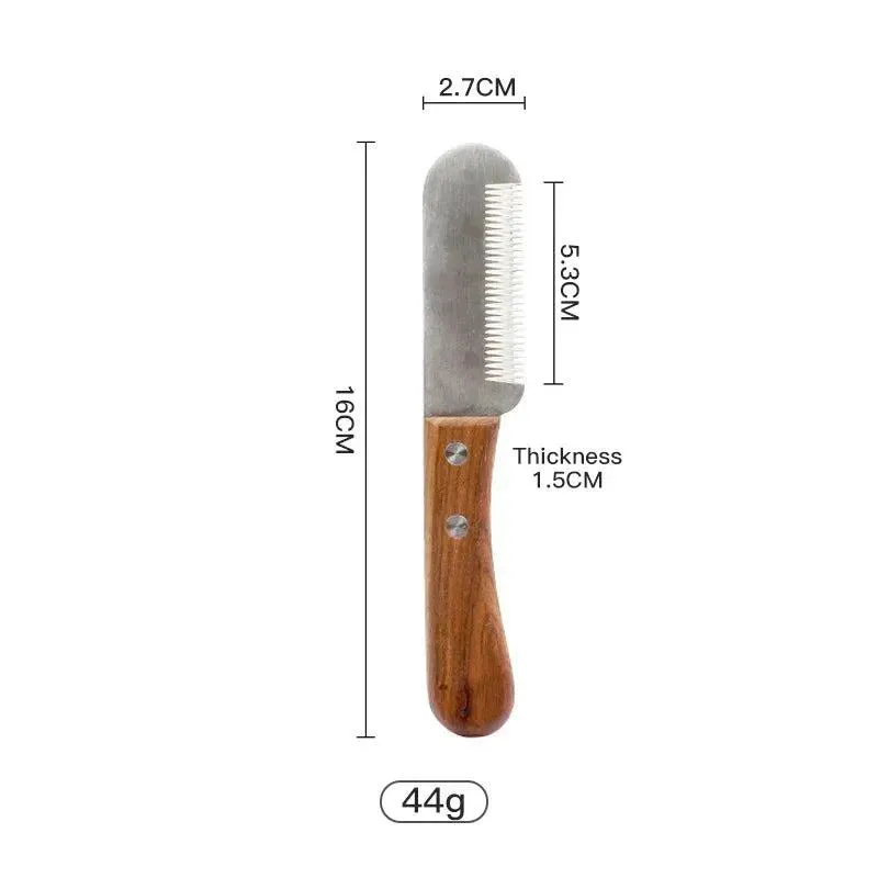 Customizable Luxury Pet Dematting Comb