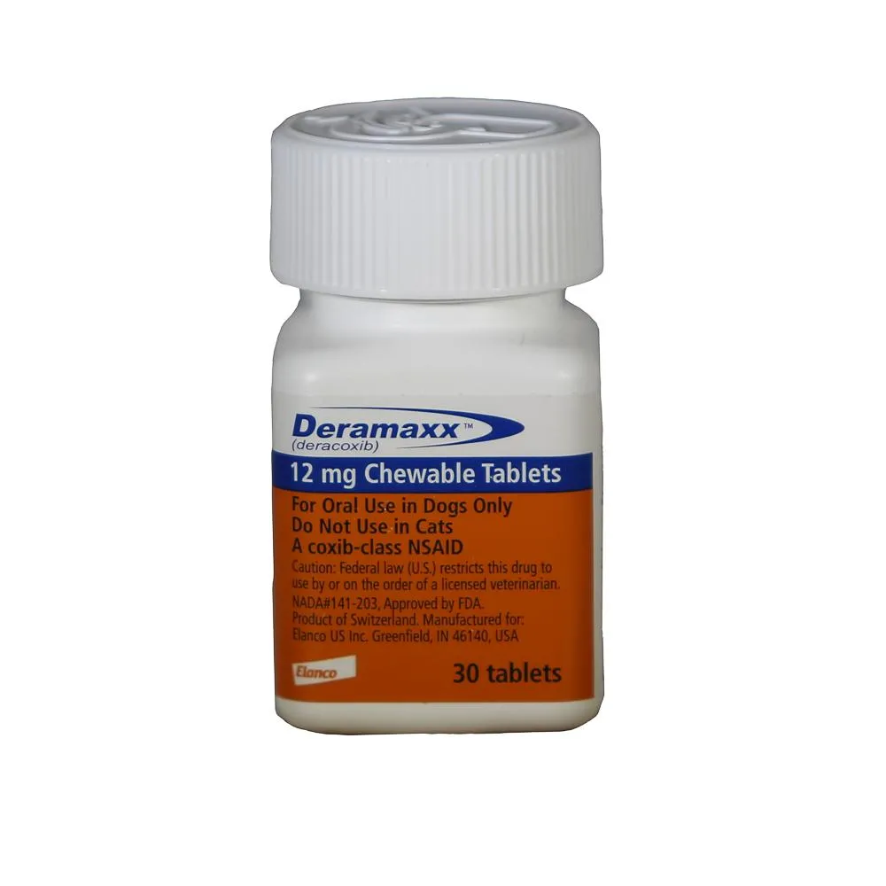 Deramaxx Chewable Tablets