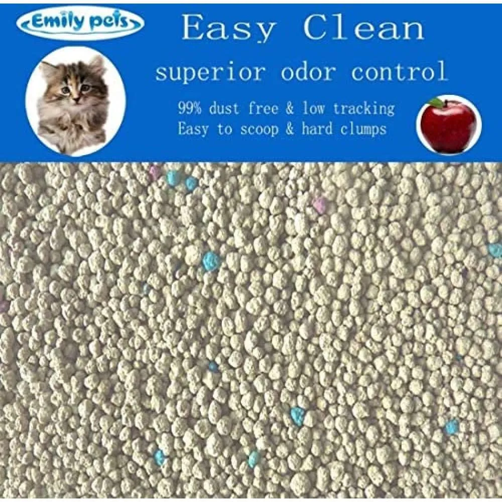 Emily Pets Apple and Lavender Scented Cat Litter Combo (1 1)
