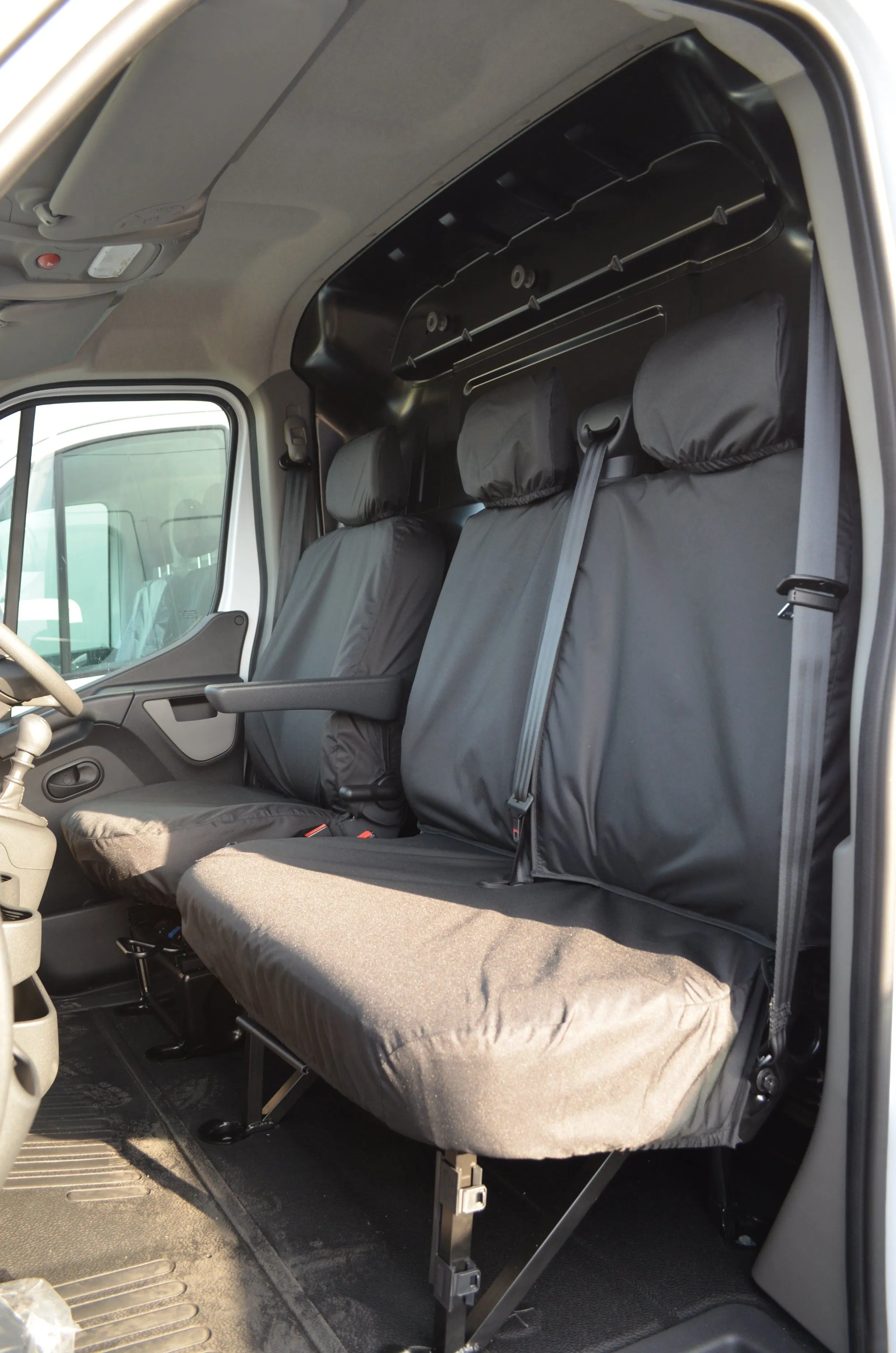 Fits Renault Master Van ZE 2018  Tailored Front Seat Covers