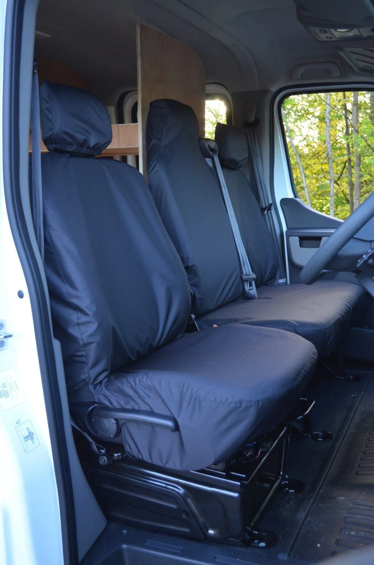 Fits Renault Master Van ZE 2018  Tailored Front Seat Covers