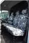 Fits Renault Master Van ZE 2018  Tailored Front Seat Covers