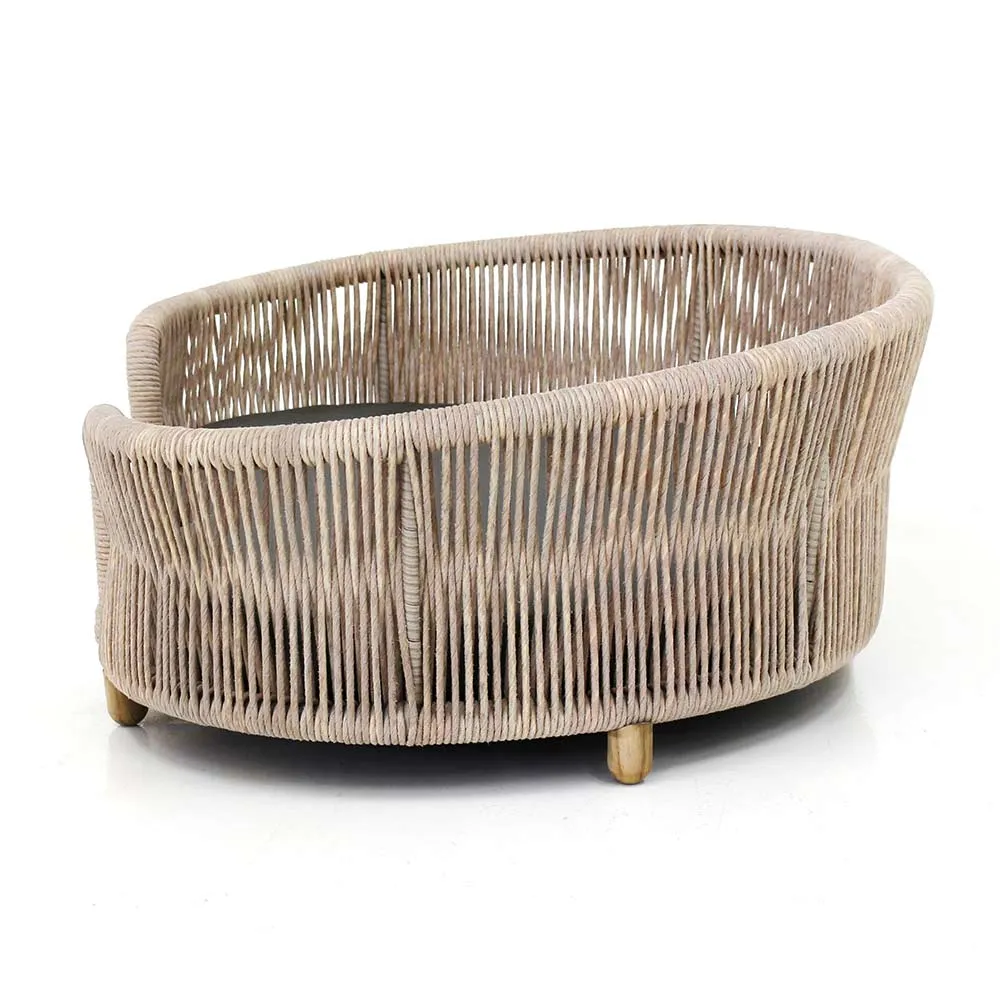 Fura Pod Synthetic Rattan Bed For Cats & Dogs