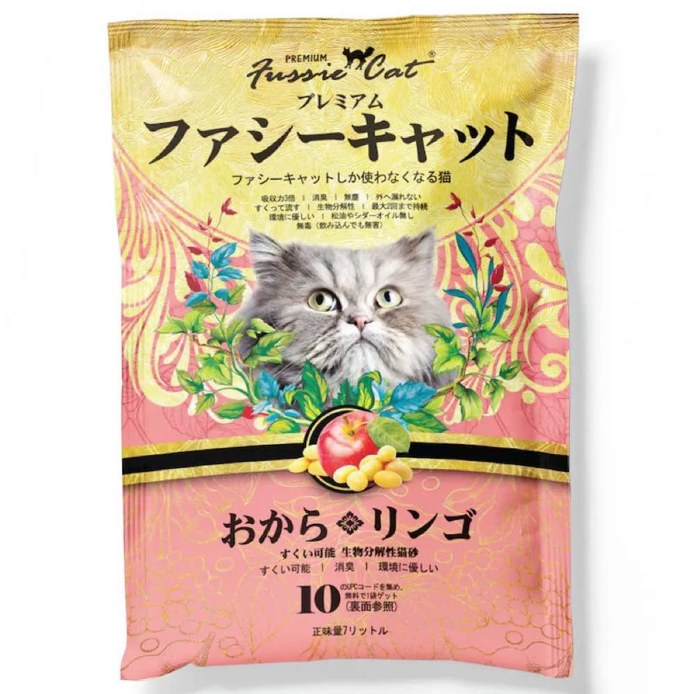 Fussie Cat Apple Soybean Cat Litter 7L