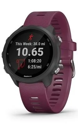 Garmin Forerunner 245 Berry Band GPS Running Advanced Dynamics Smart Watch - 010-02120-01