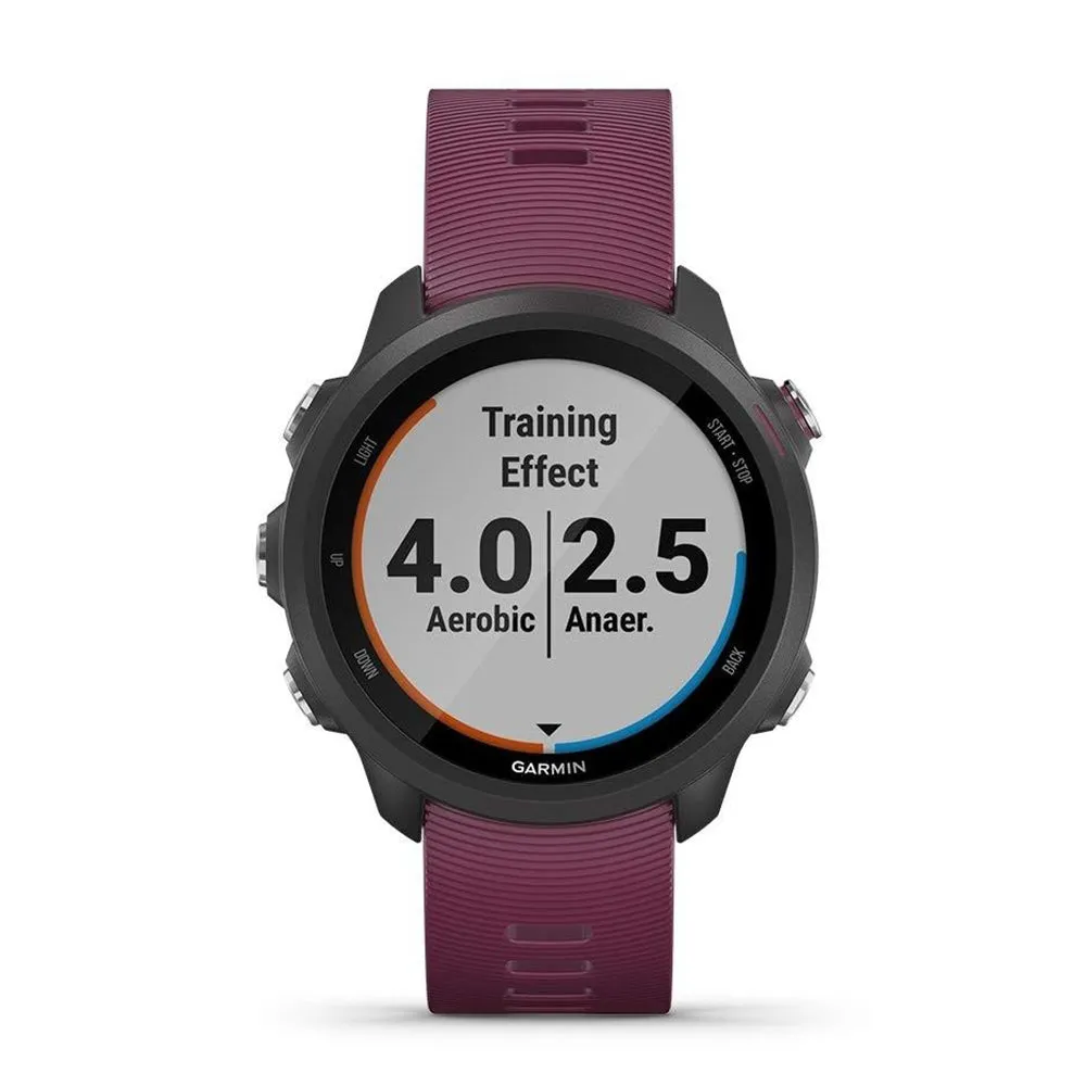 Garmin Forerunner 245 Berry Band GPS Running Advanced Dynamics Smart Watch - 010-02120-01