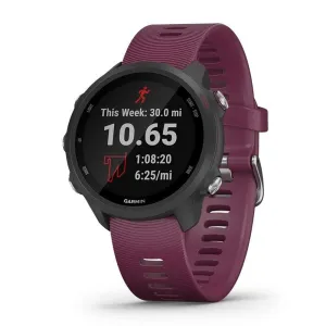 Garmin Forerunner 245 Berry Band GPS Running Advanced Dynamics Smart Watch - 010-02120-01