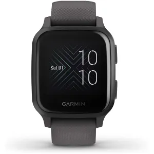 Garmin  Venu Sq Shadow Gray Silicone Band Digital Dial GPS Smartwatch - 010-02427-00