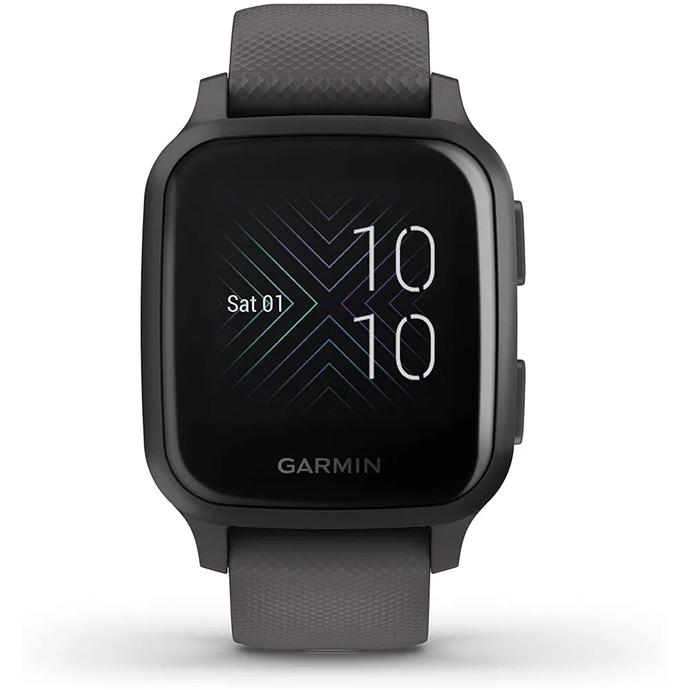 Garmin  Venu Sq Shadow Gray Silicone Band Digital Dial GPS Smartwatch - 010-02427-00