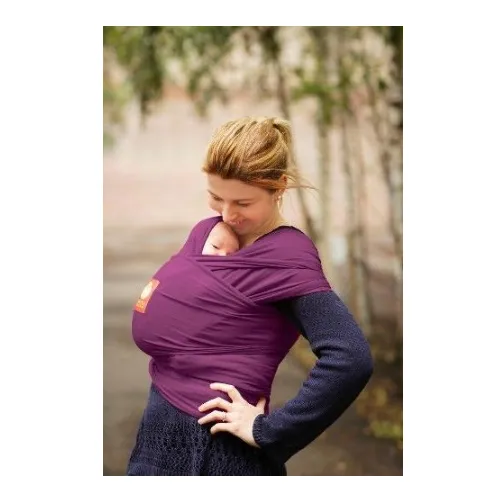 Hana - Bamboo Baby Wrap Carrier PURPLE