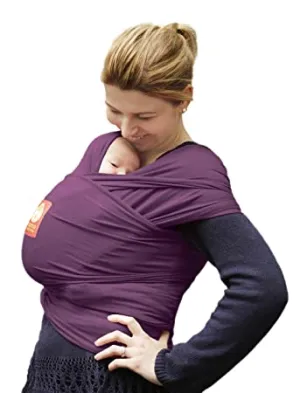 Hana - Bamboo Baby Wrap Carrier PURPLE