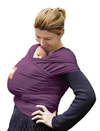 Hana - Bamboo Baby Wrap Carrier PURPLE
