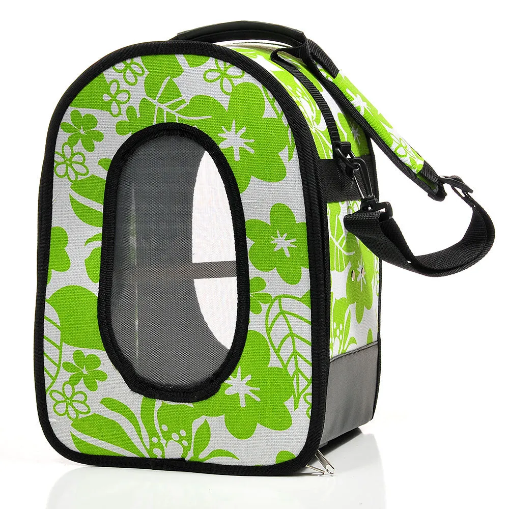 HB1506S Green - Small Soft Sided Travel Carrier - The Voyager