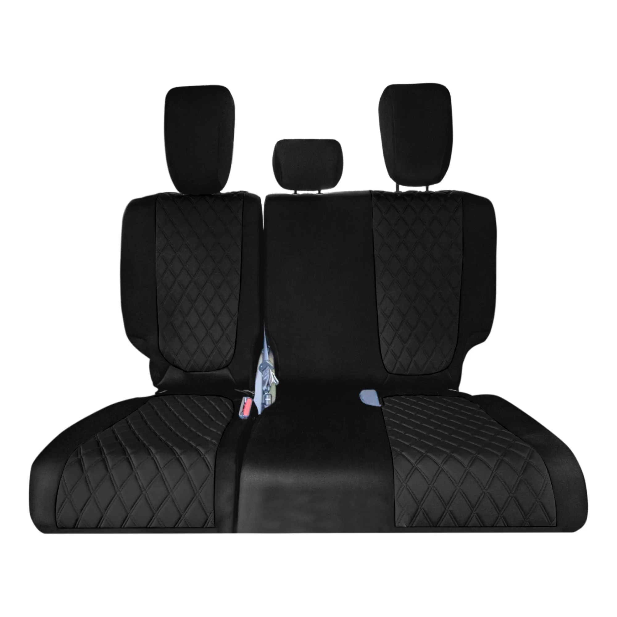 Honda Odyssey 2018 - 2025 - 3rd Row Seat Covers - Black Ultraflex Neoprene
