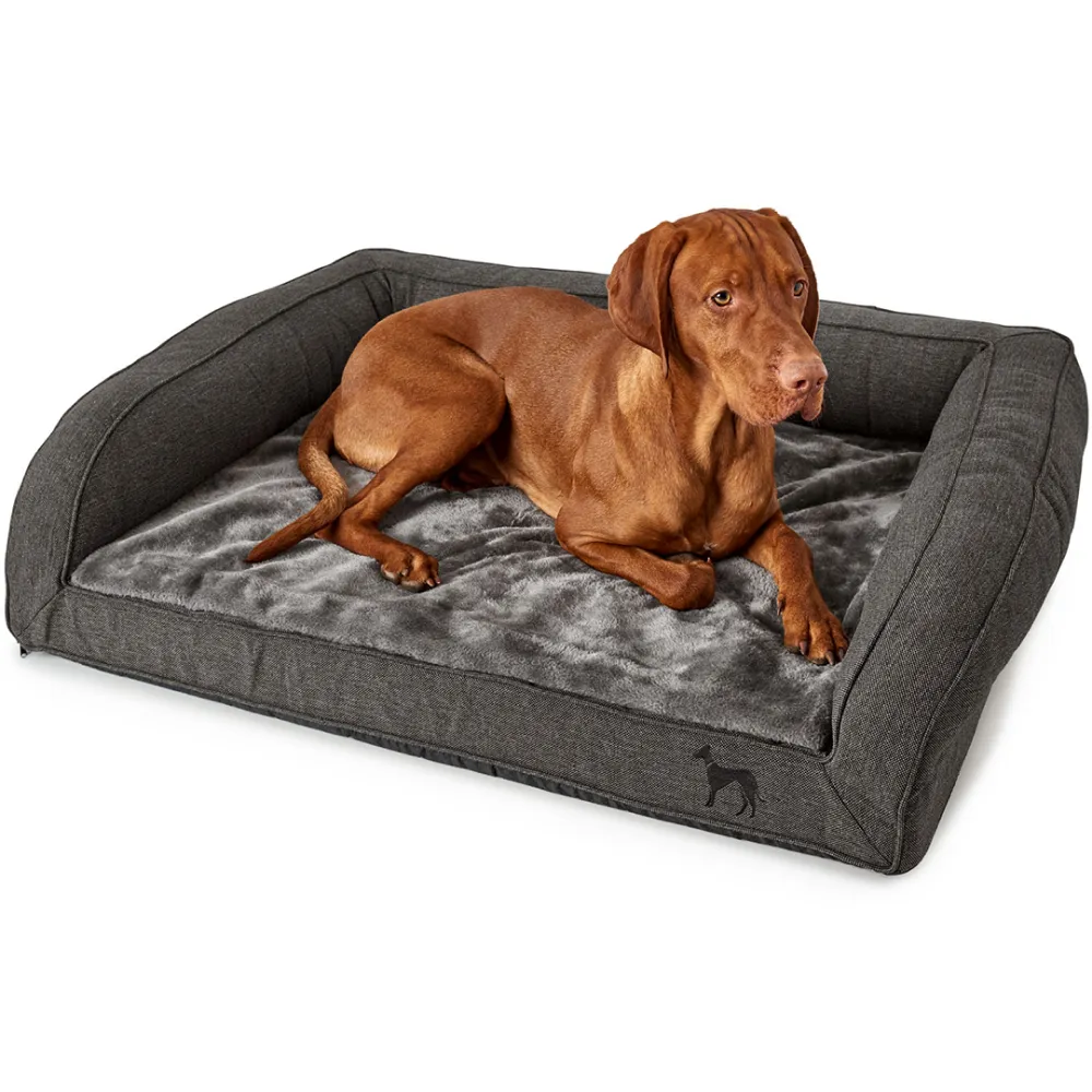 Hunter Livingston Orthopedic Sofa for Dogs (Grey)