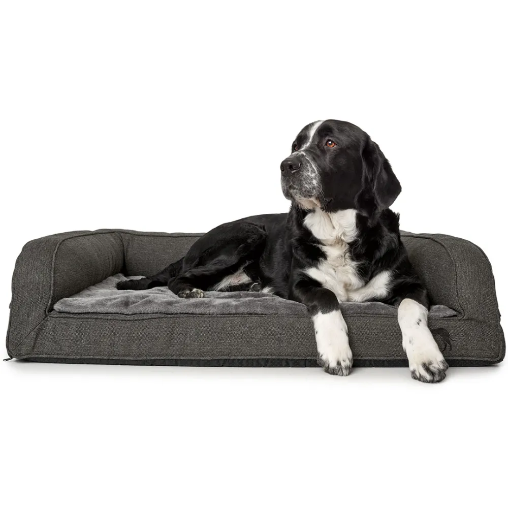 Hunter Livingston Orthopedic Sofa for Dogs (Grey)