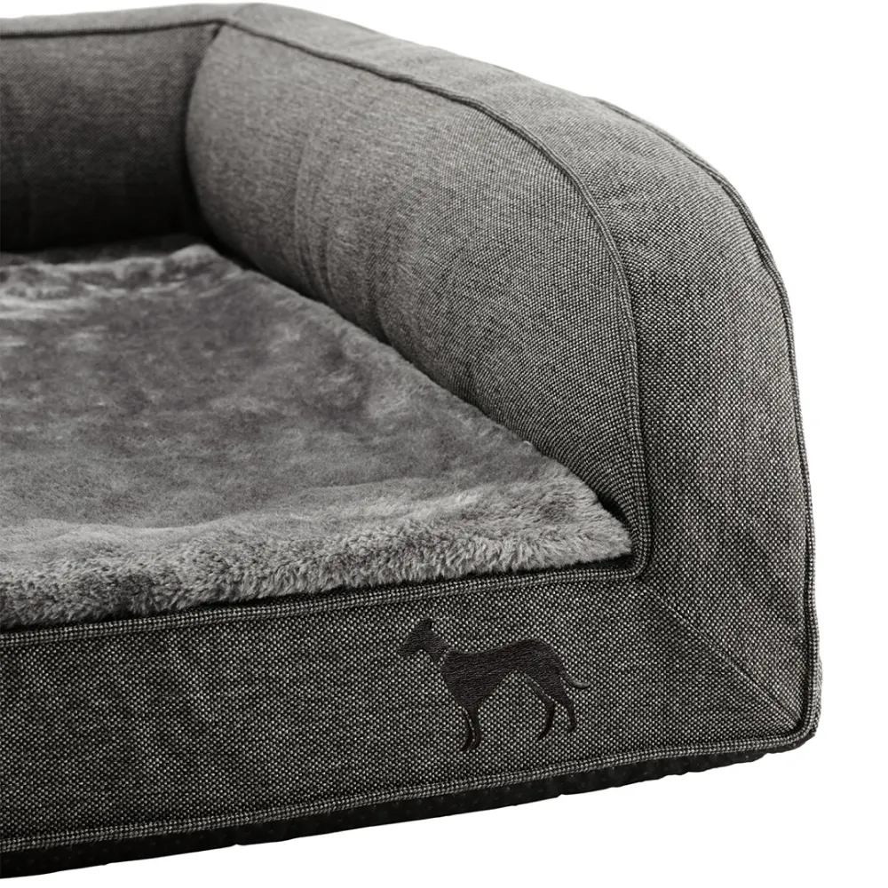 Hunter Livingston Orthopedic Sofa for Dogs (Grey)