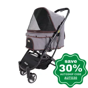 Ibiyaya - Speedy Fold Pet Buggy - Grey Jeans