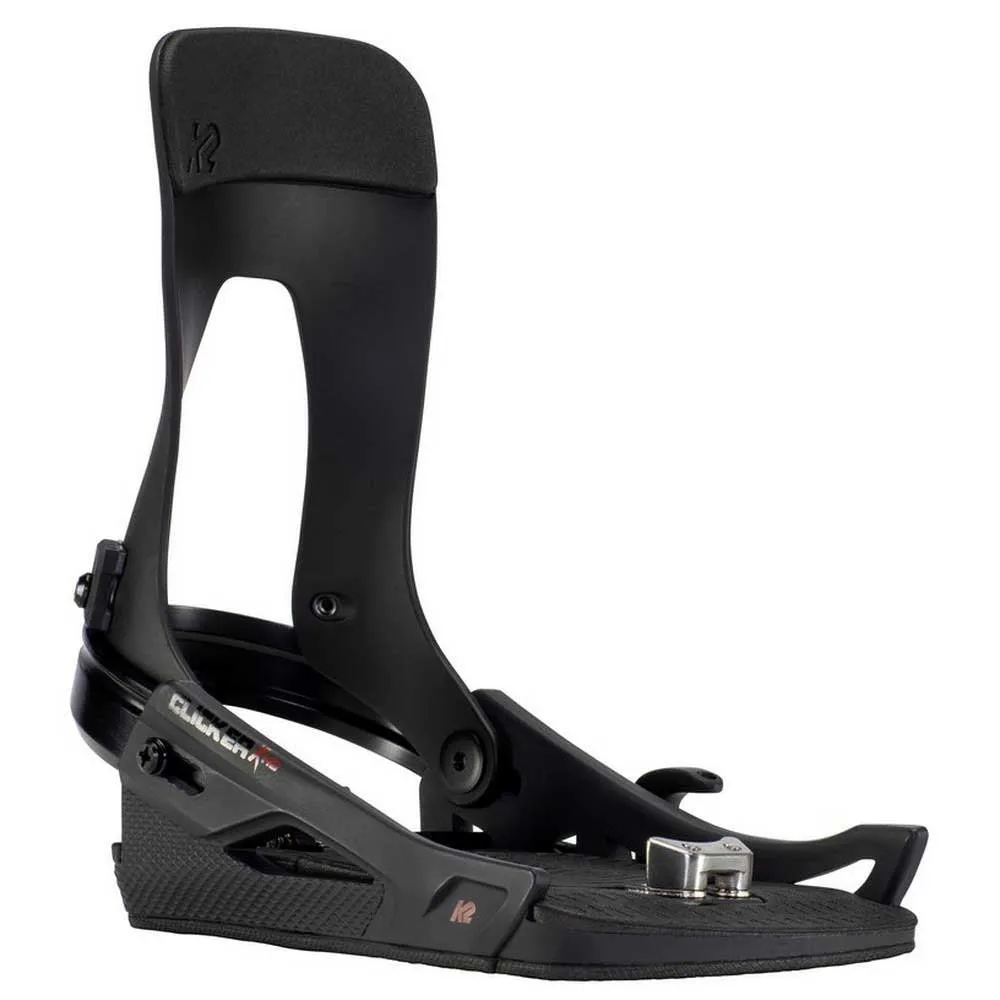 K2 2023 Clicker X Hb Snowboard Bindings Black