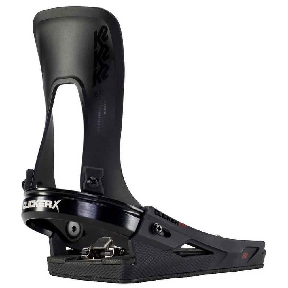 K2 2023 Clicker X Hb Snowboard Bindings Black
