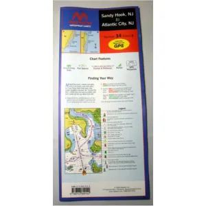 Maptech Atlantic City Waterproof Chart