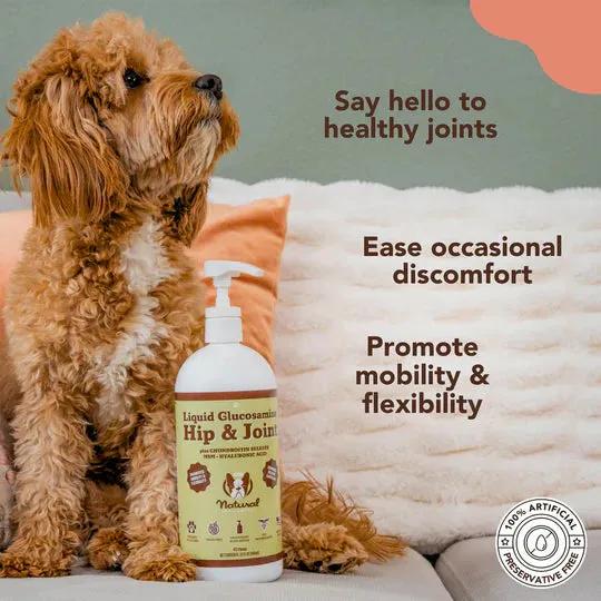 Natural Dog Company Hip & Joint (Liquid Glucosamine) Dog Supplements