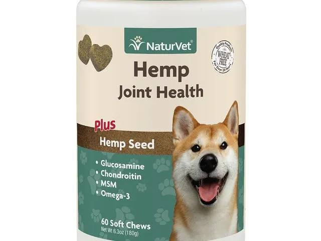 NaturVet® Hemp Joint Health Soft Chews (60 ct)