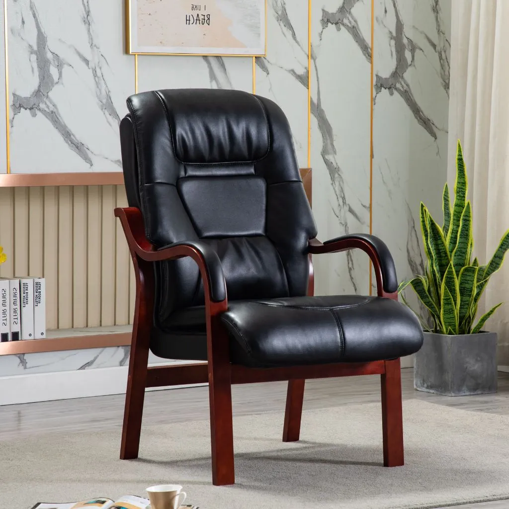 Orthopedic Black Chair by Image