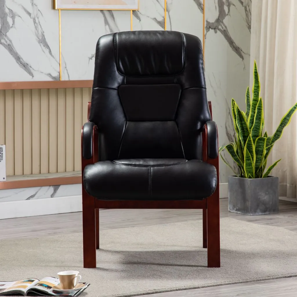 Orthopedic Black Chair by Image