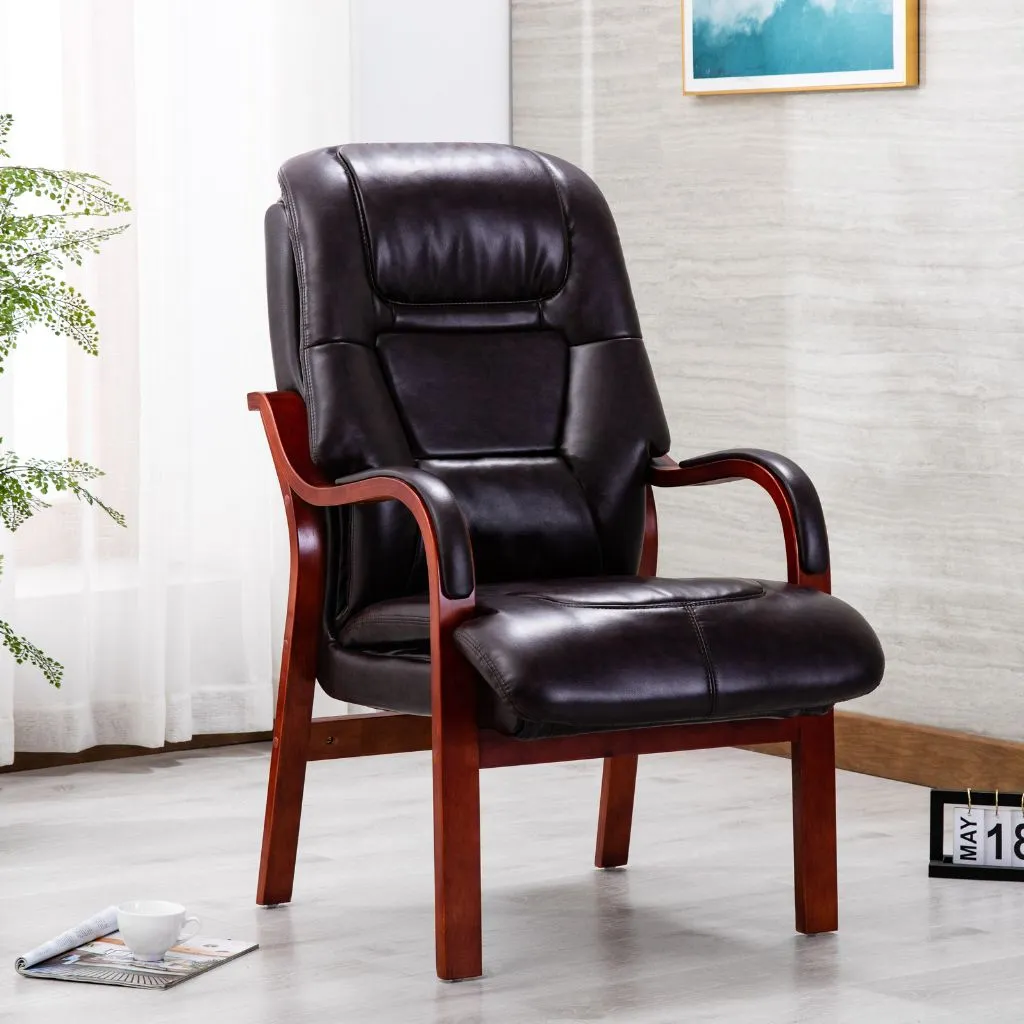 Orthopedic Burgundy Chair by Image