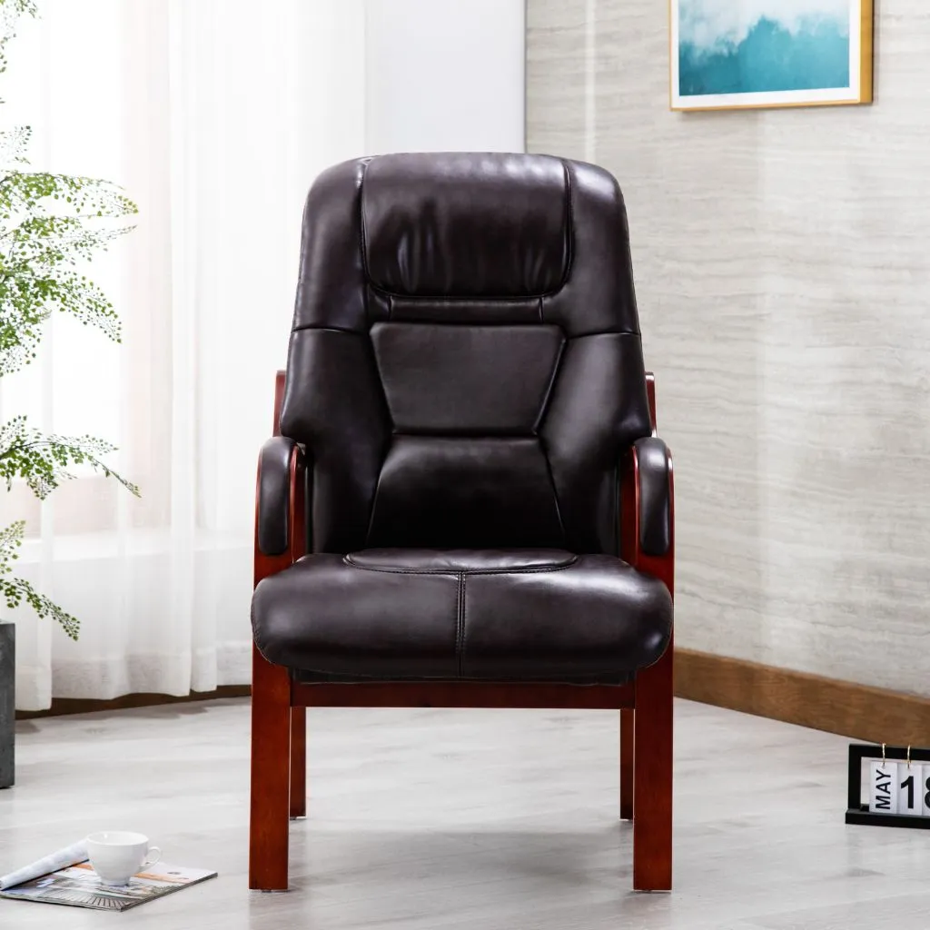 Orthopedic Burgundy Chair by Image
