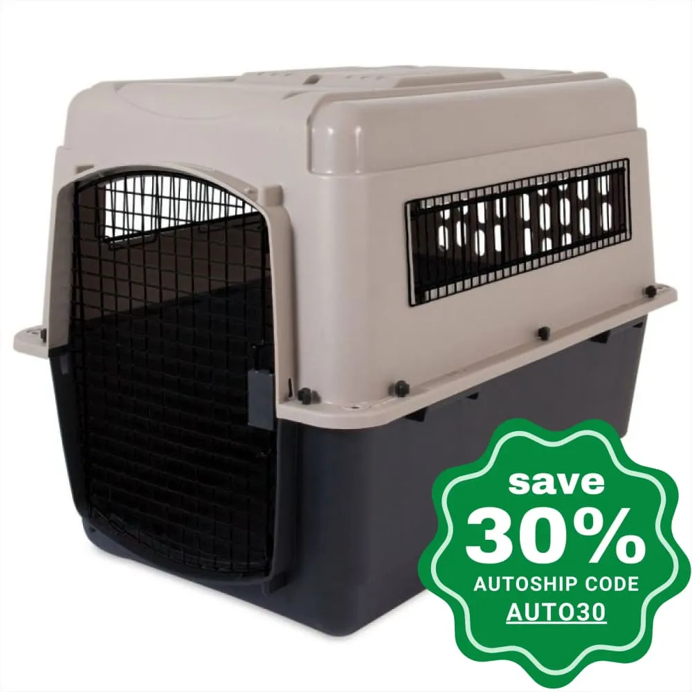 Petmate - IATA Approved Ultra Vari Kennel II - Large Carrier (L36" x W25" x H27") - Suitable for 50-70 lbs