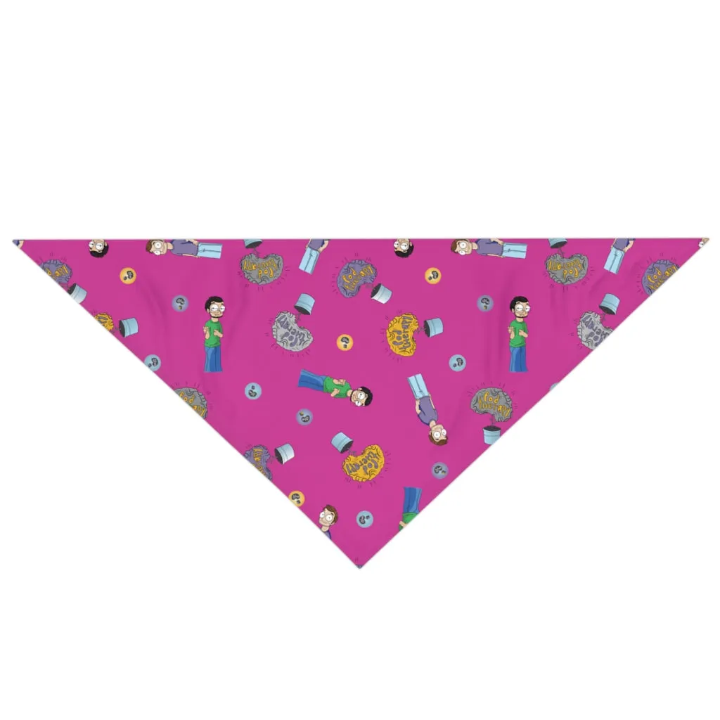 Pod Therapy Pink Pet Bandana - One Size