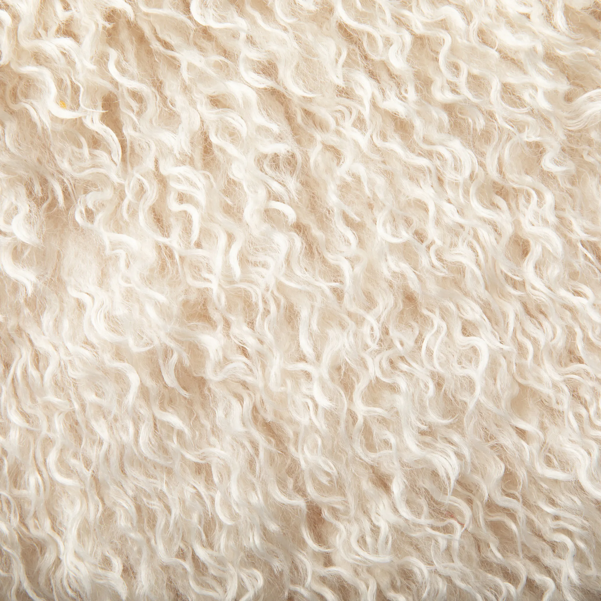 PupRug™ Luxe Orthopedic Bed   Matching Bed Runner Bundle - Plush Sheep Ivory