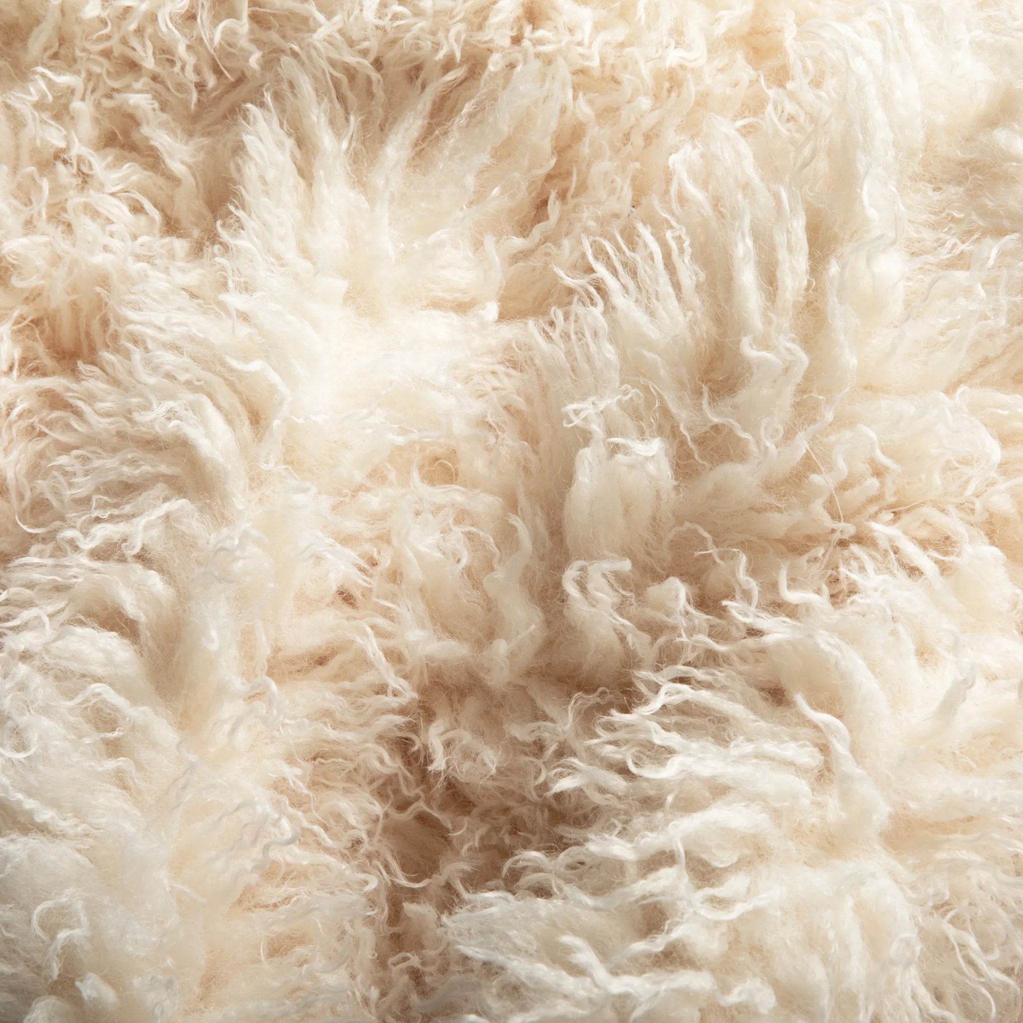 PupRug™ Luxe Orthopedic Bed   Matching Bed Runner Bundle - Plush Sheep Ivory