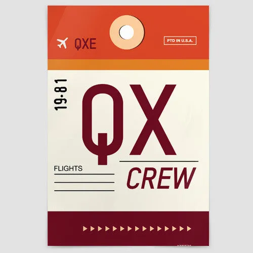 QX - Poster