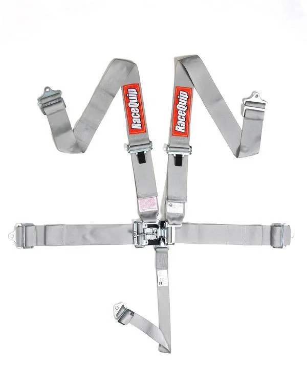 RaceQuip Platinum Latch & Link Harness - 5-Point - Black