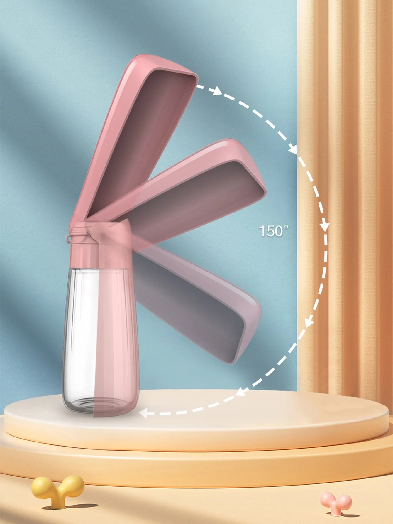 Random Color Pet Foldable Water Bottle